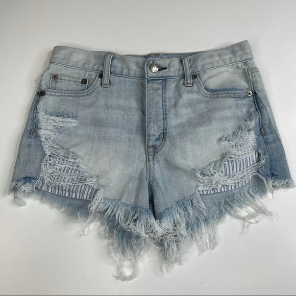 American Eagle Vintage Hi-Rise Festival Shorts - Picture 1 of 5